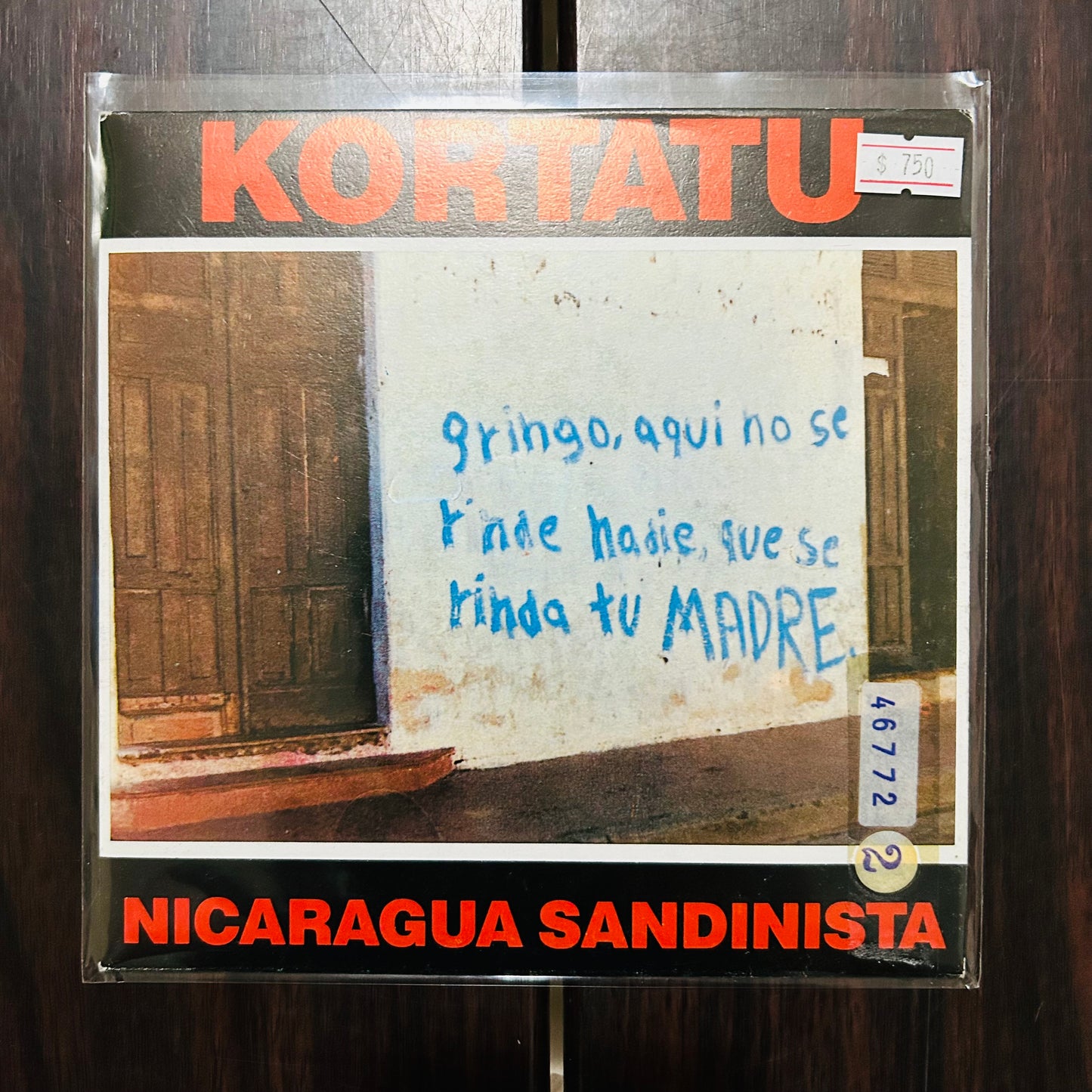 NICARAGUA SANDINISTA (VINILO SINGLE 7”) (2DA MANO)