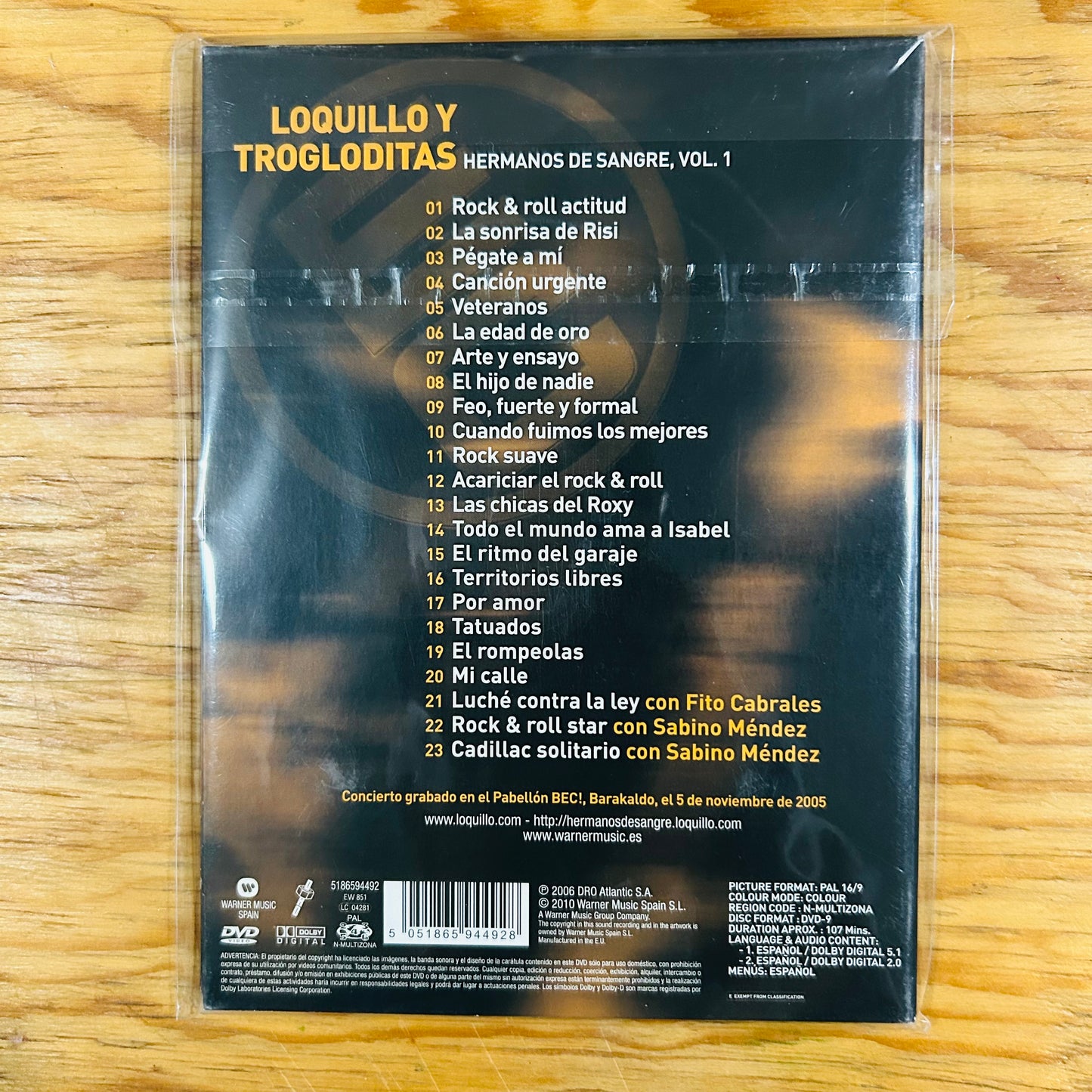 BARAKALDO CONCIERTO BEC (DVD) (2DA MANO)