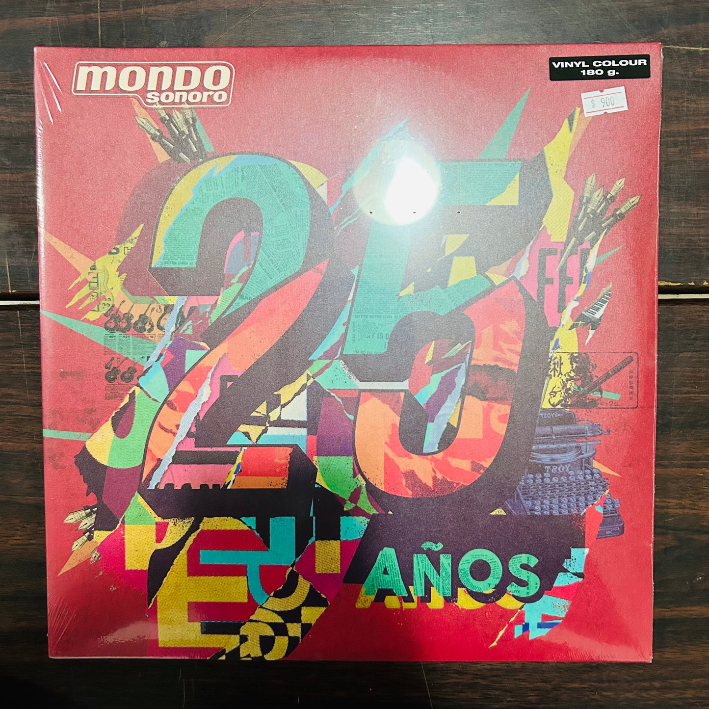 25 AÑOS MONDO SONORO (VINILO DOBLE ROJO Y GRIS)