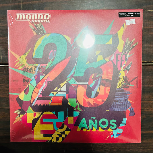 25 AÑOS MONDO SONORO (VINILO DOBLE ROJO Y GRIS)