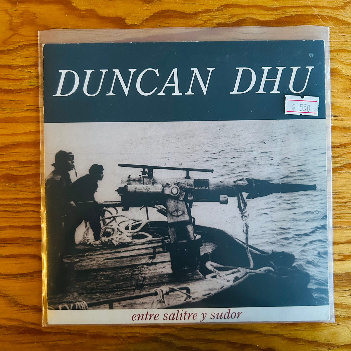 ENTRE SALITRE Y SUDOR (VINILO SINGLE 7”)
