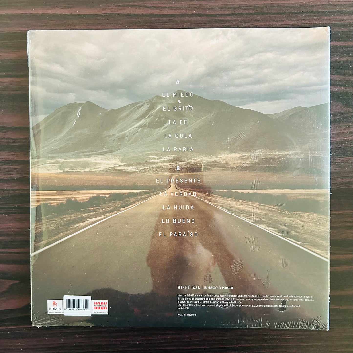 EL MIEDO Y EL PARAÍSO (VINILO NARANJA FIRMADO)