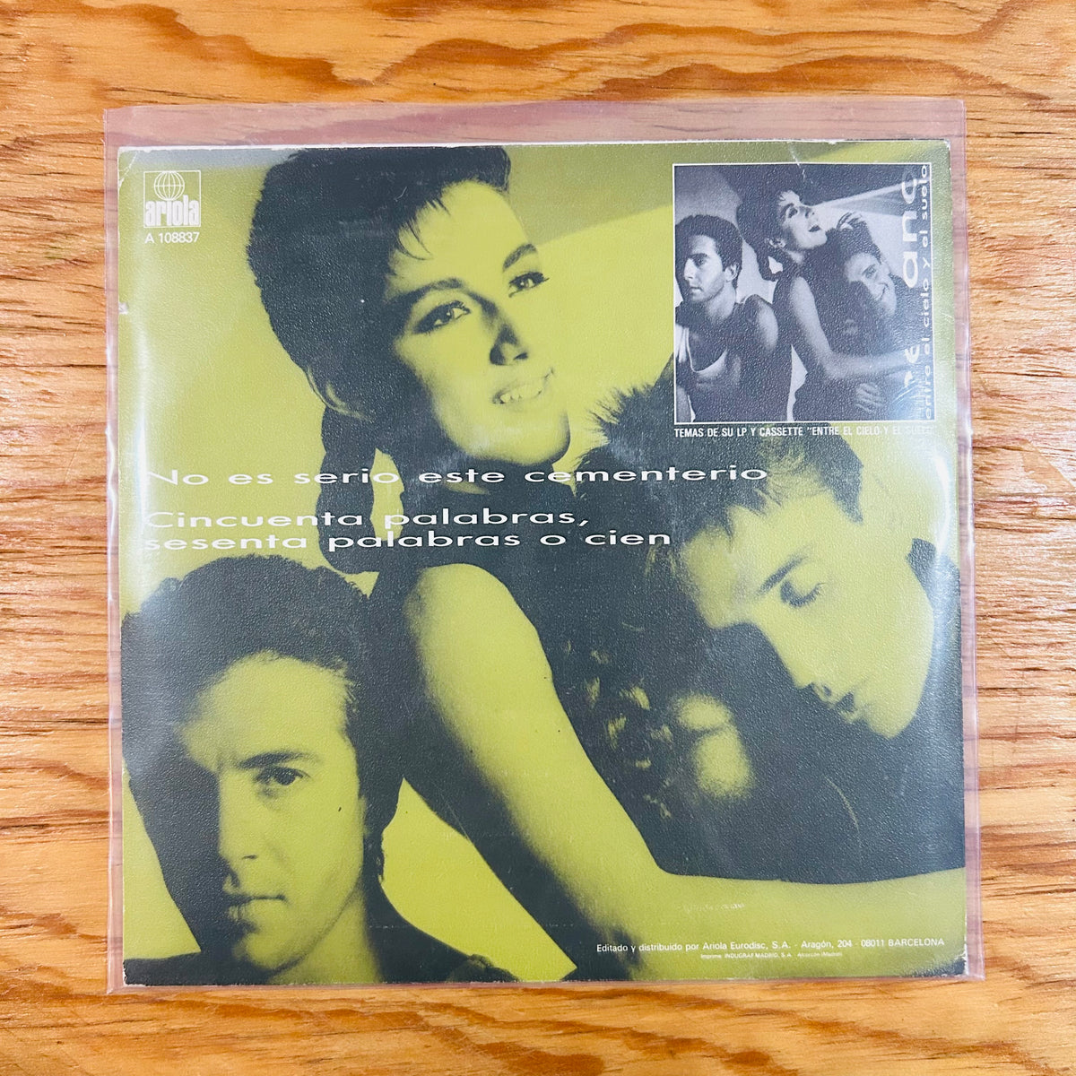 NO ES SERIO ESTE CEMENTERIO (VINILO SINGLE 7”)