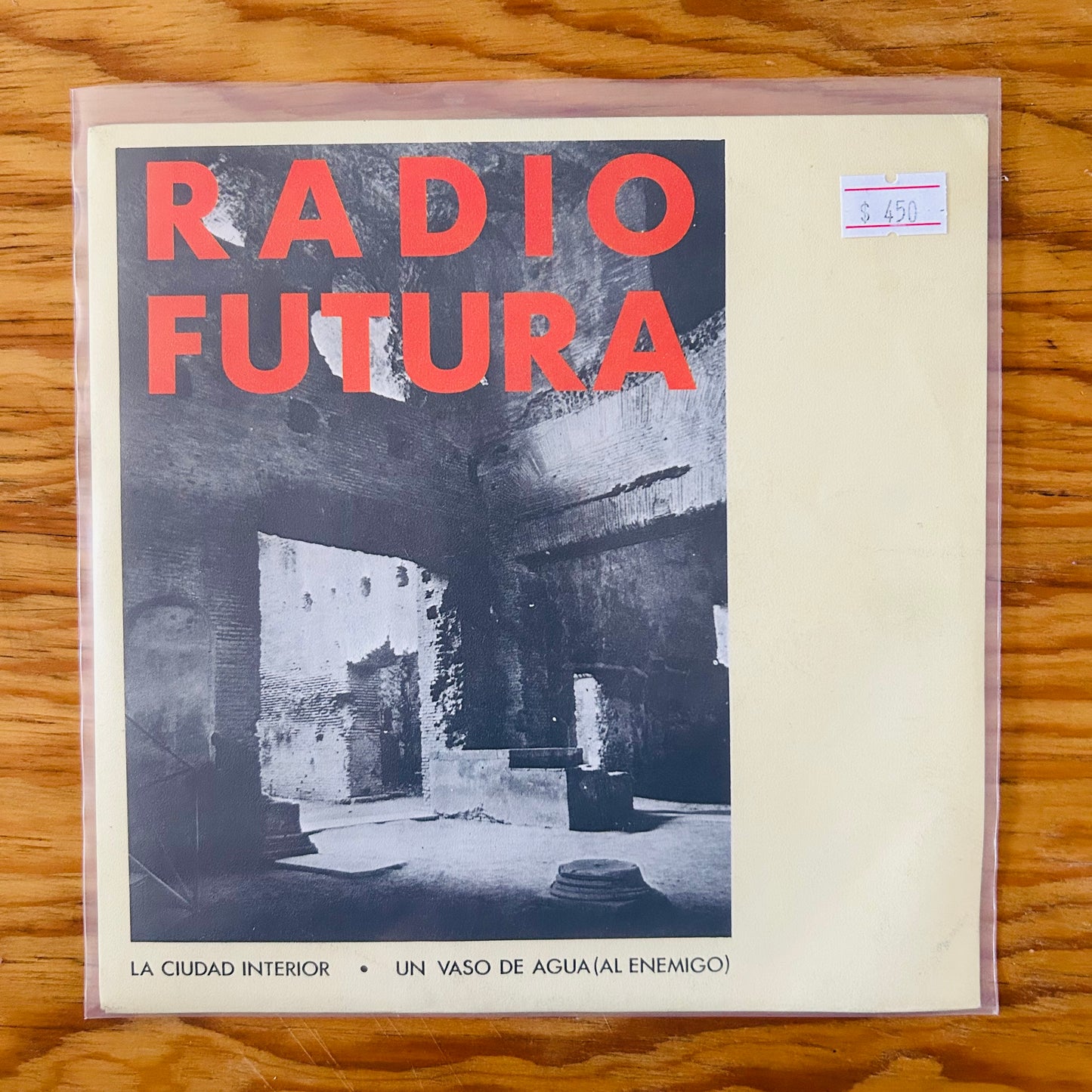 LA CIUDAD INTERIOR (VINILO SINGLE 7”) (2DA MANO)