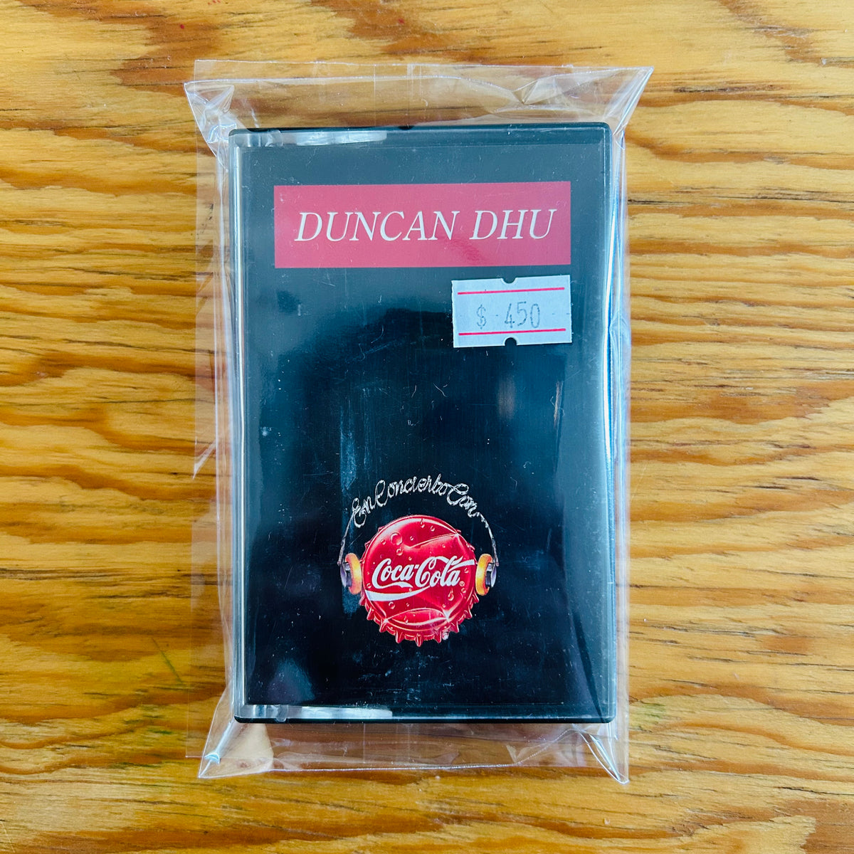 DUNCAN DHU EN CONCIERTO CON COCA COLA (CASSETTE)