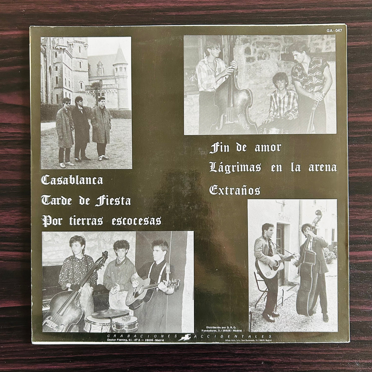 POR TIERRAS ESCOCESAS (VINILO 1ª EDICIÓN + HOJA PROMO)