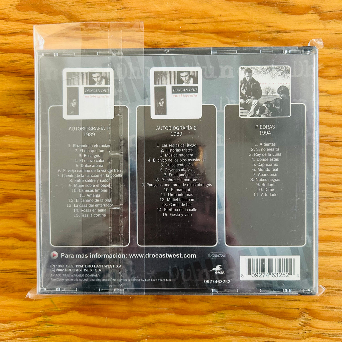 DUNCAN DHU DISCOGRAFÍA BÁSICA (CD TRIPLE)