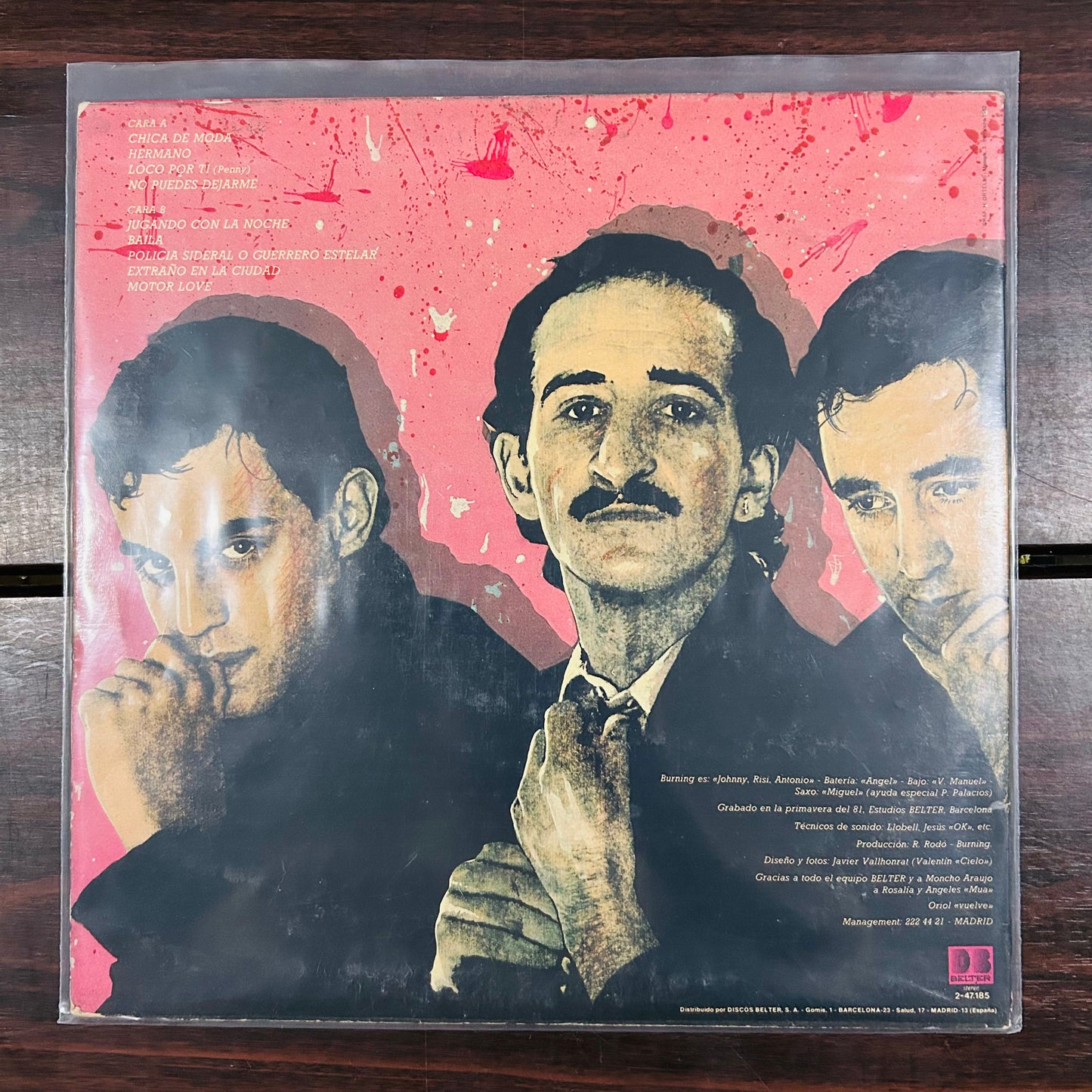 ATRAPADO EN EL AMOR (VINILO) (2DA MANO 1ERA EDICIÓN)