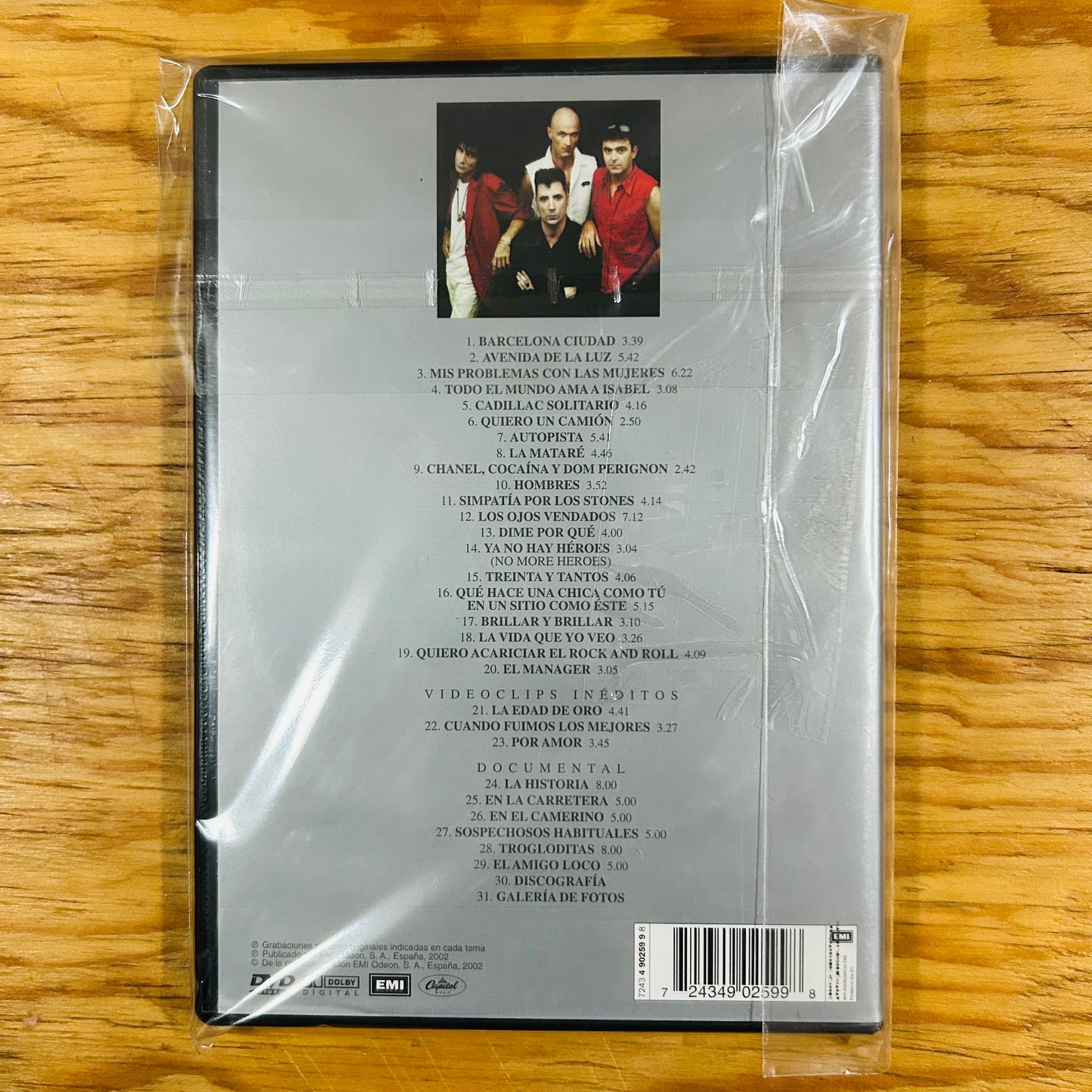 HISTORIA DE UNA ACTITUD (DVD) (2DA MANO)