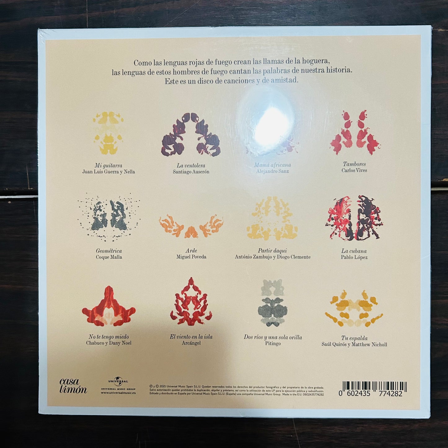 HOMBRES DE FUEGO (VINILO)