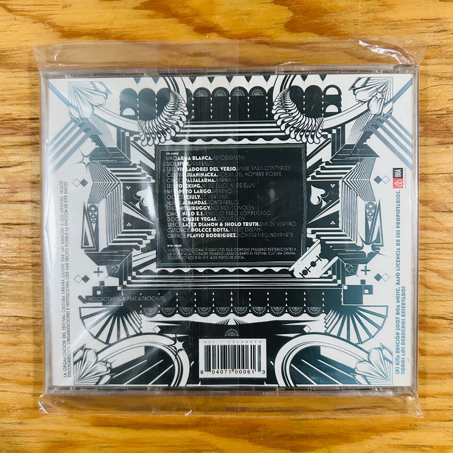 CULTURA URBANA (CD + DVD) (2DA MANO)