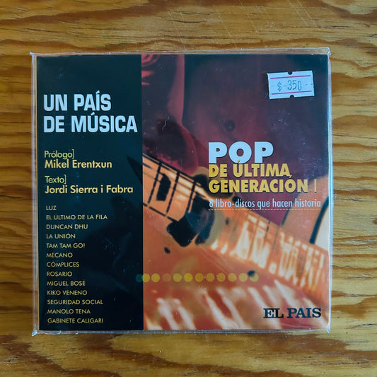 POP DE ÚLTIMA GENERACIÓN (CD DIGIBOOK) (2DA MANO)