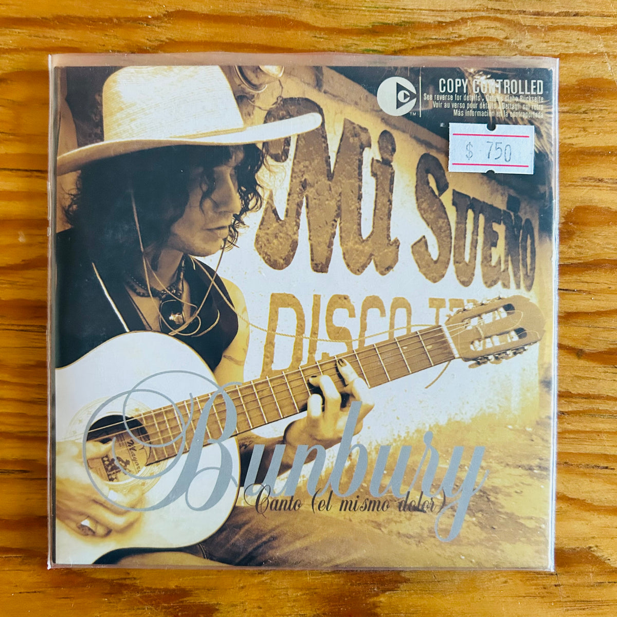 CANTO EL MISMO DOLOR (CD SINGLE)