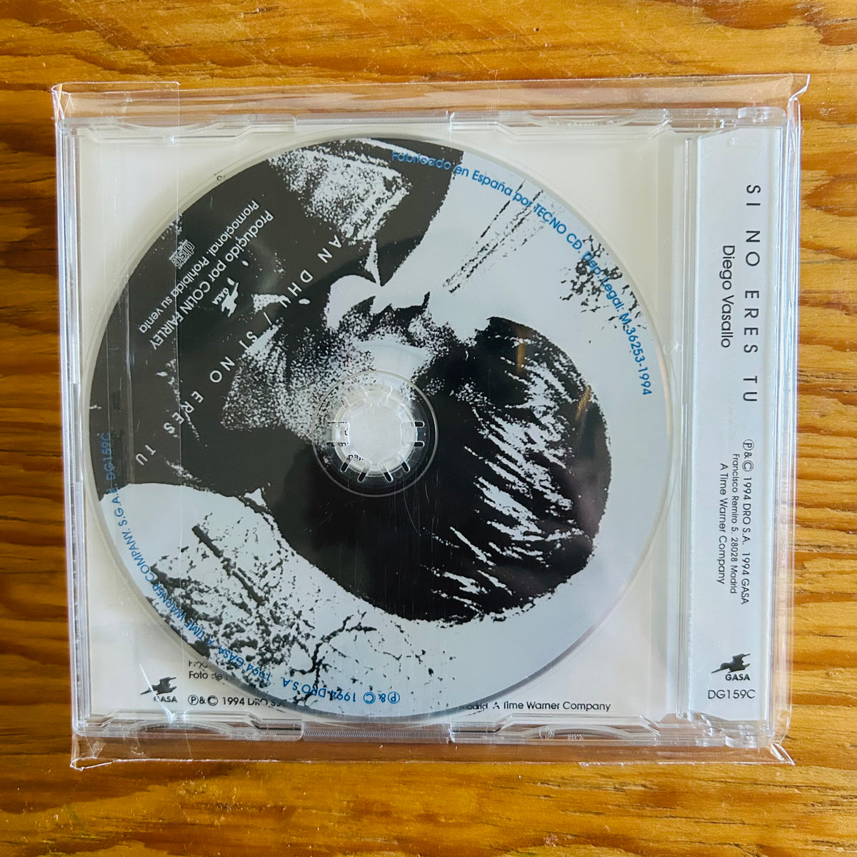 SI NO ERES TÚ (CD SINGLE) (2DA MANO)