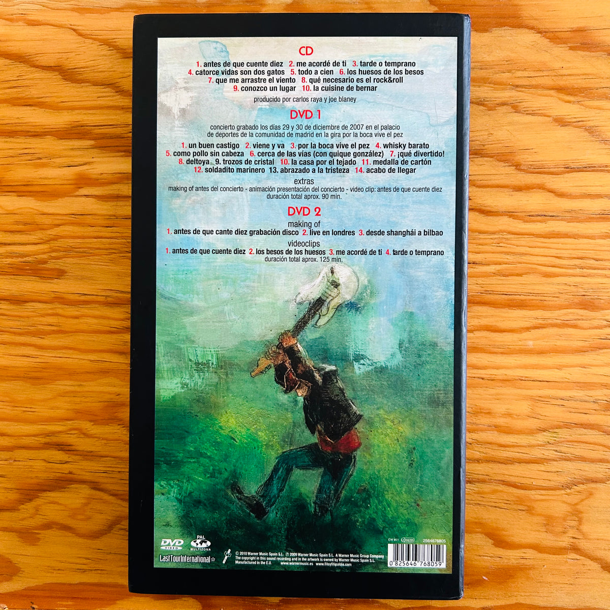 ANTES DE QUE CUENTE DIEZ (BOX DVD DOBLE + CD + PÓSTER)