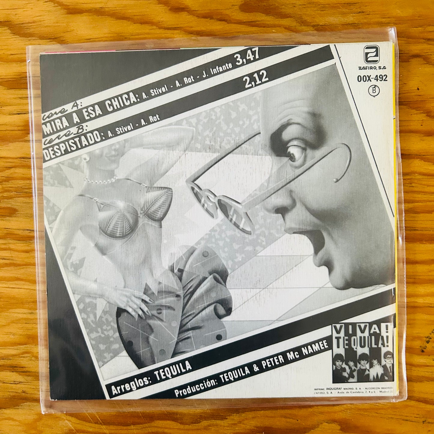 MIRA ESA CHICA (VINILO SINGLE 7”) (2DA MANO)