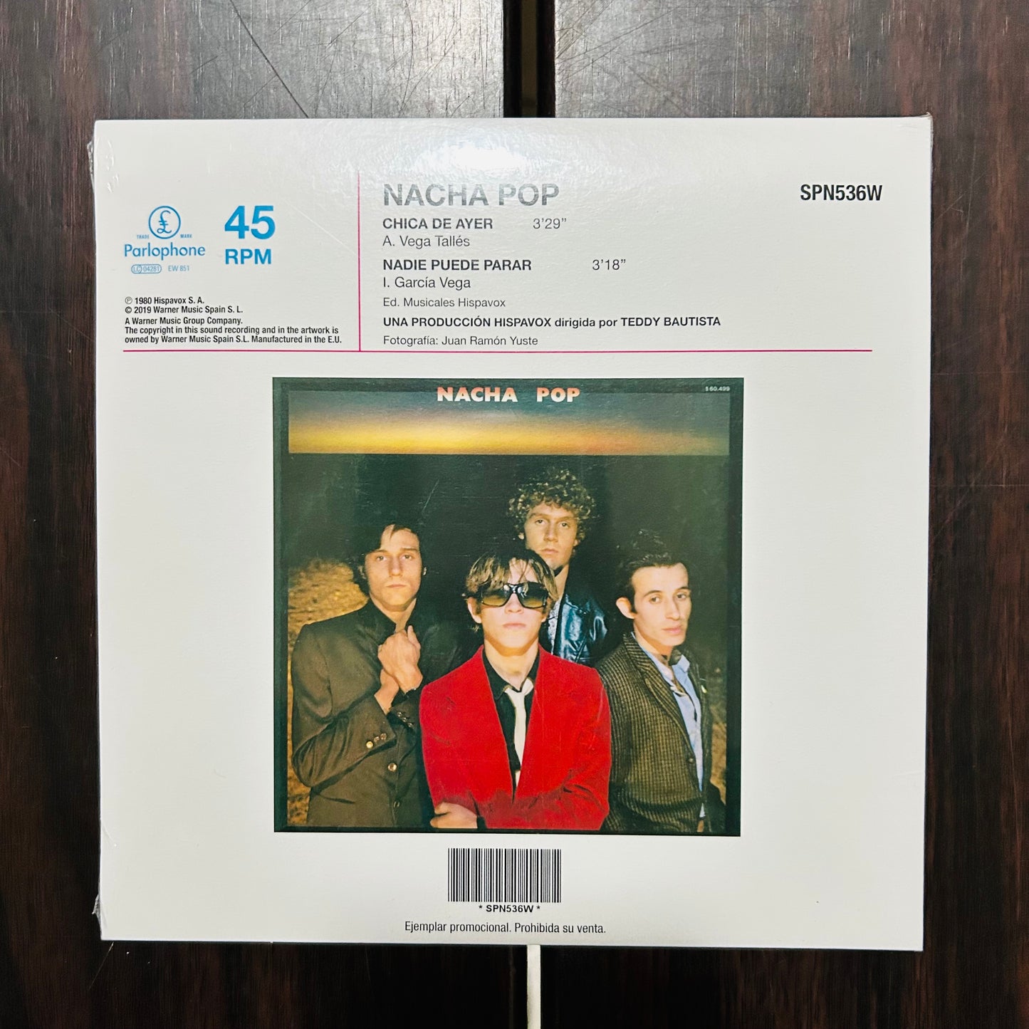 LA CHICA DE AYER (VINILO SINGLE 7”)