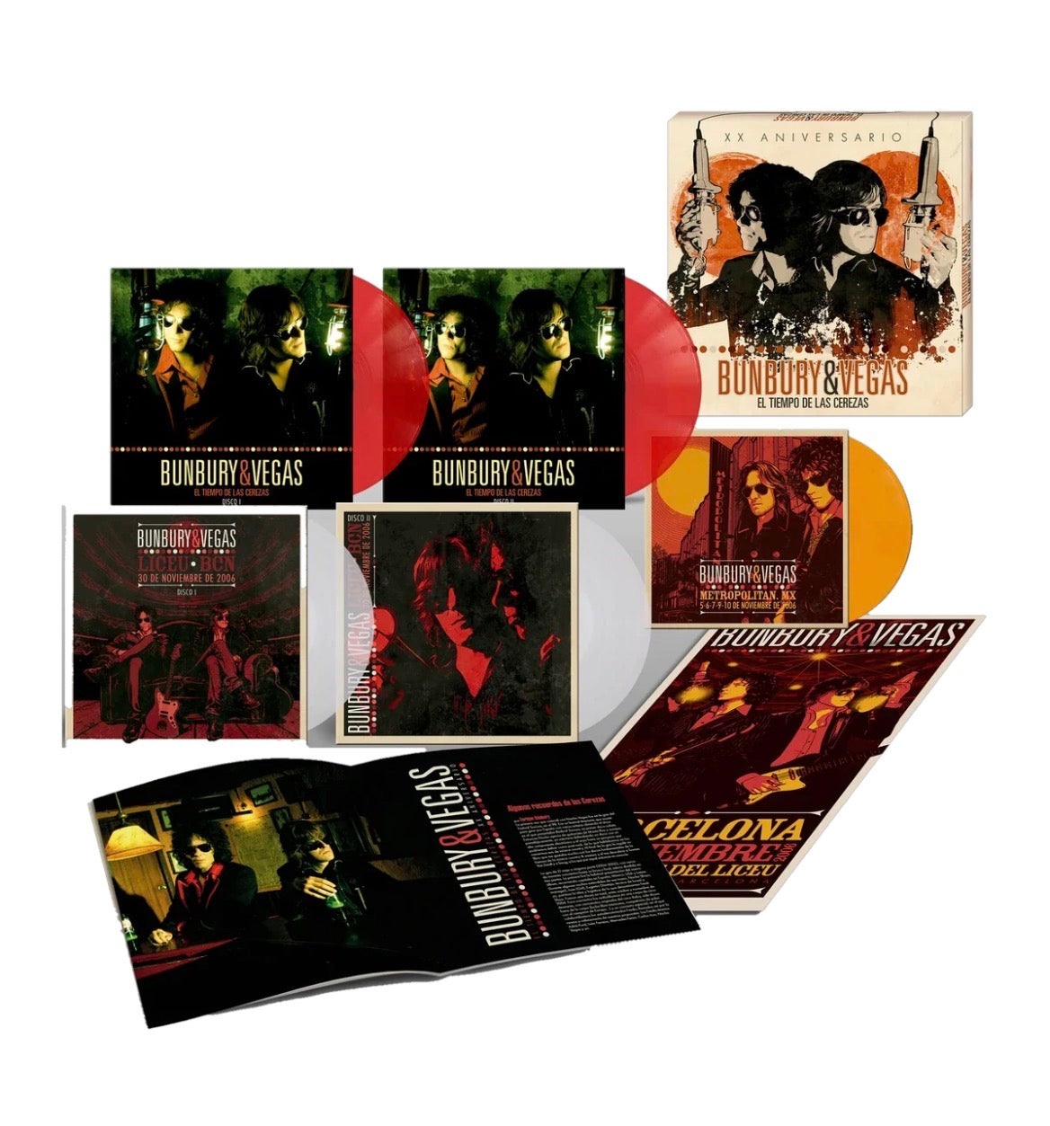 EL TIEMPO DE LAS CEREZAS XX ANIVERSARIO (BOX SET 5 VINILOS)