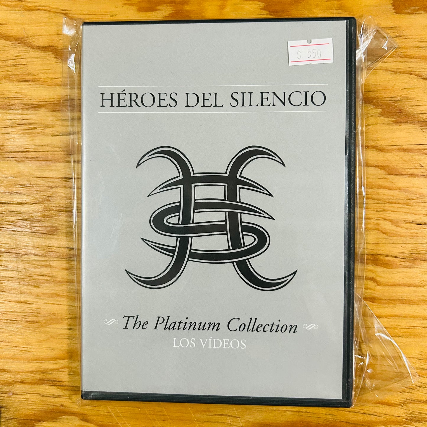 THE PLATINUM COLLECTION HÉROES DEL SILENCIO: LOS VIDEOS (DVD) (2DA MANO)