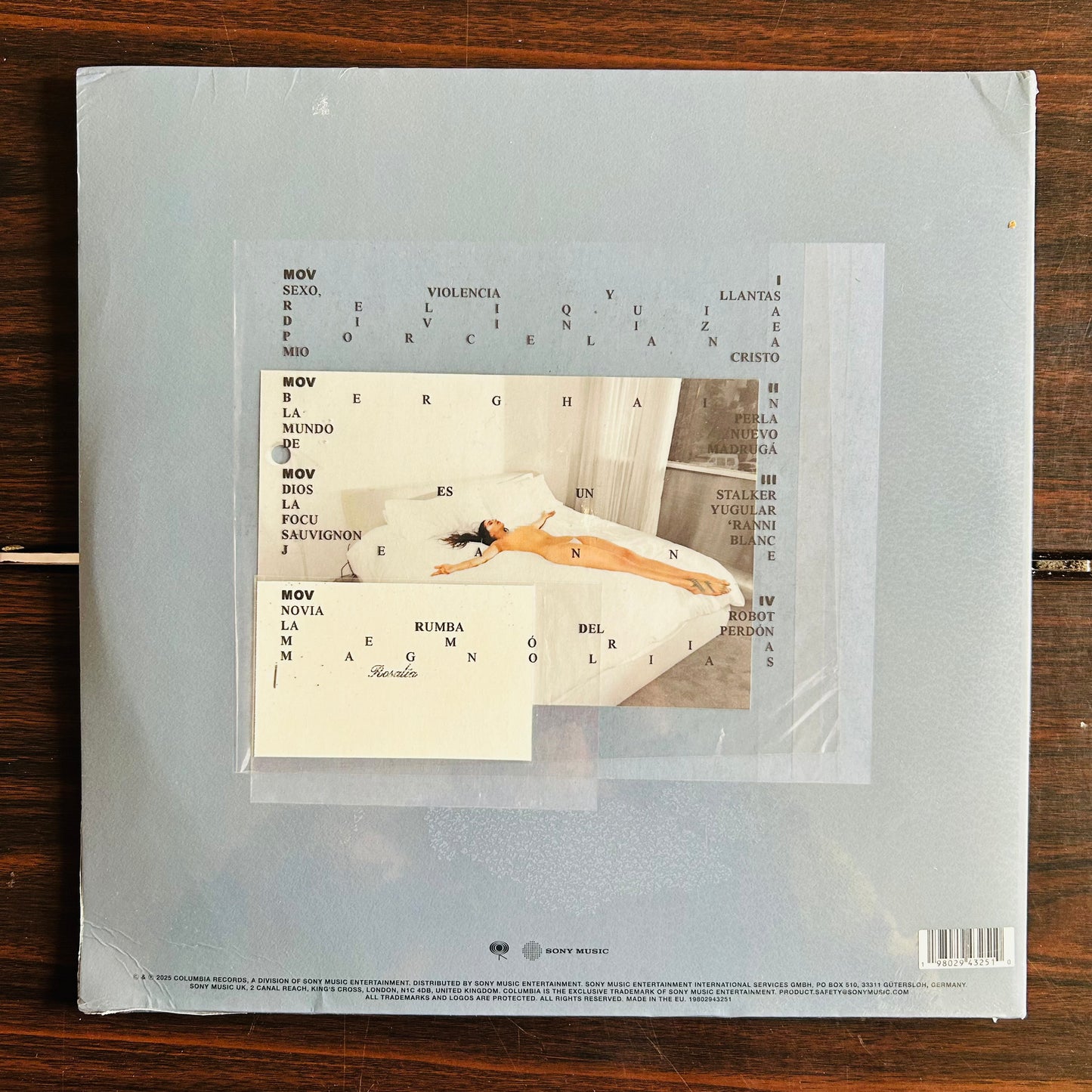 LUX (VINILO DOBLE TRANSPARENTE)