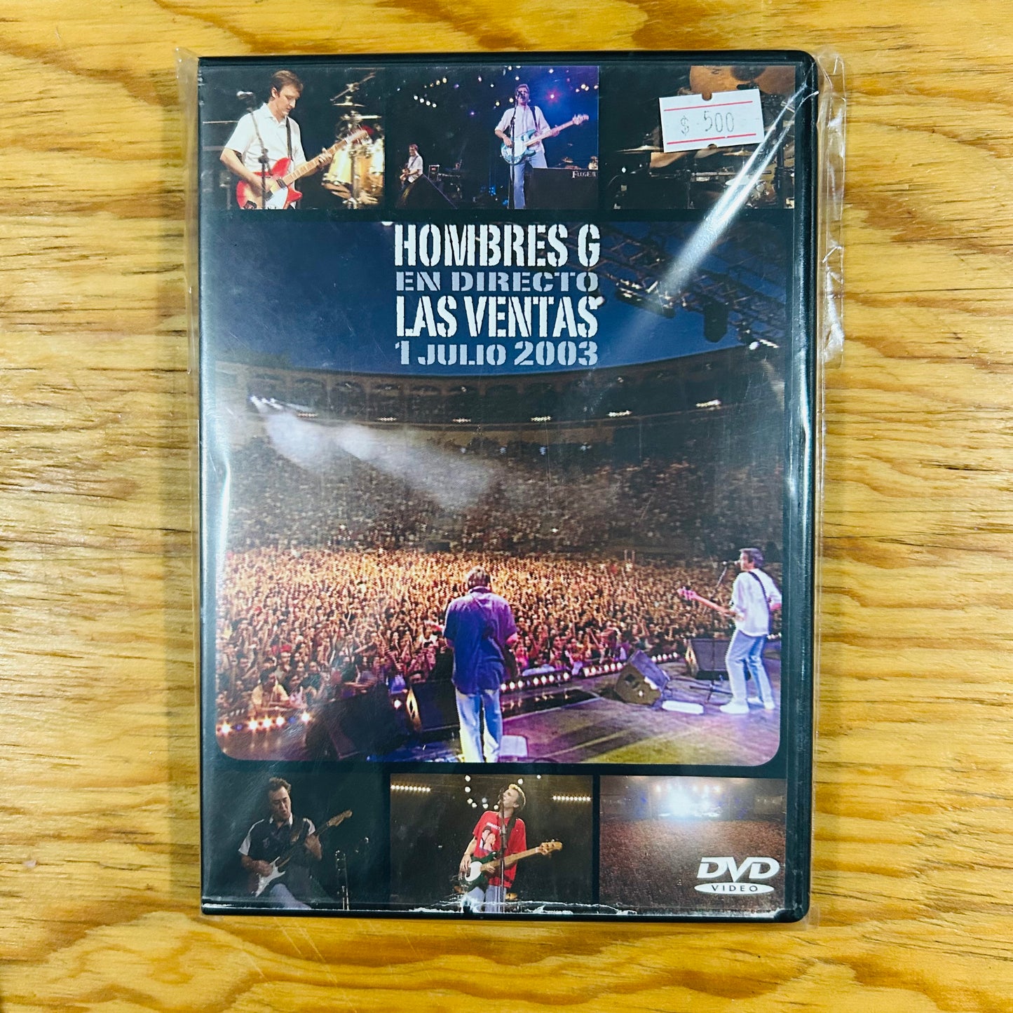 HOMBRES G EN DIRECTO LAS VENTAS 2003 (DVD) (2DA MANO)