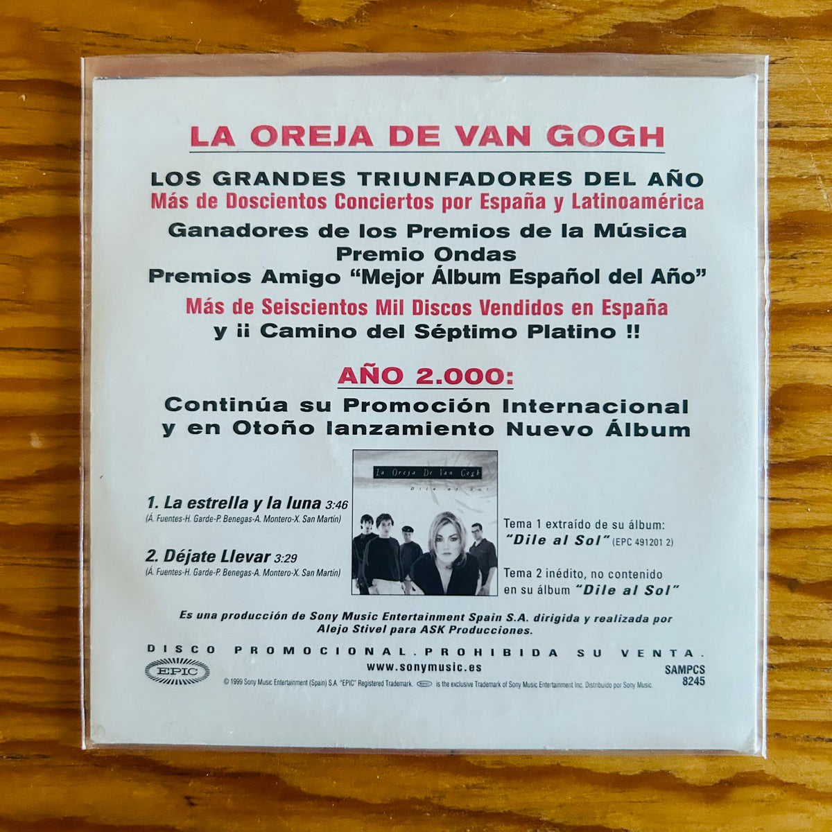 LA ESTRELLA Y LA LUNA (CD SINGLE)