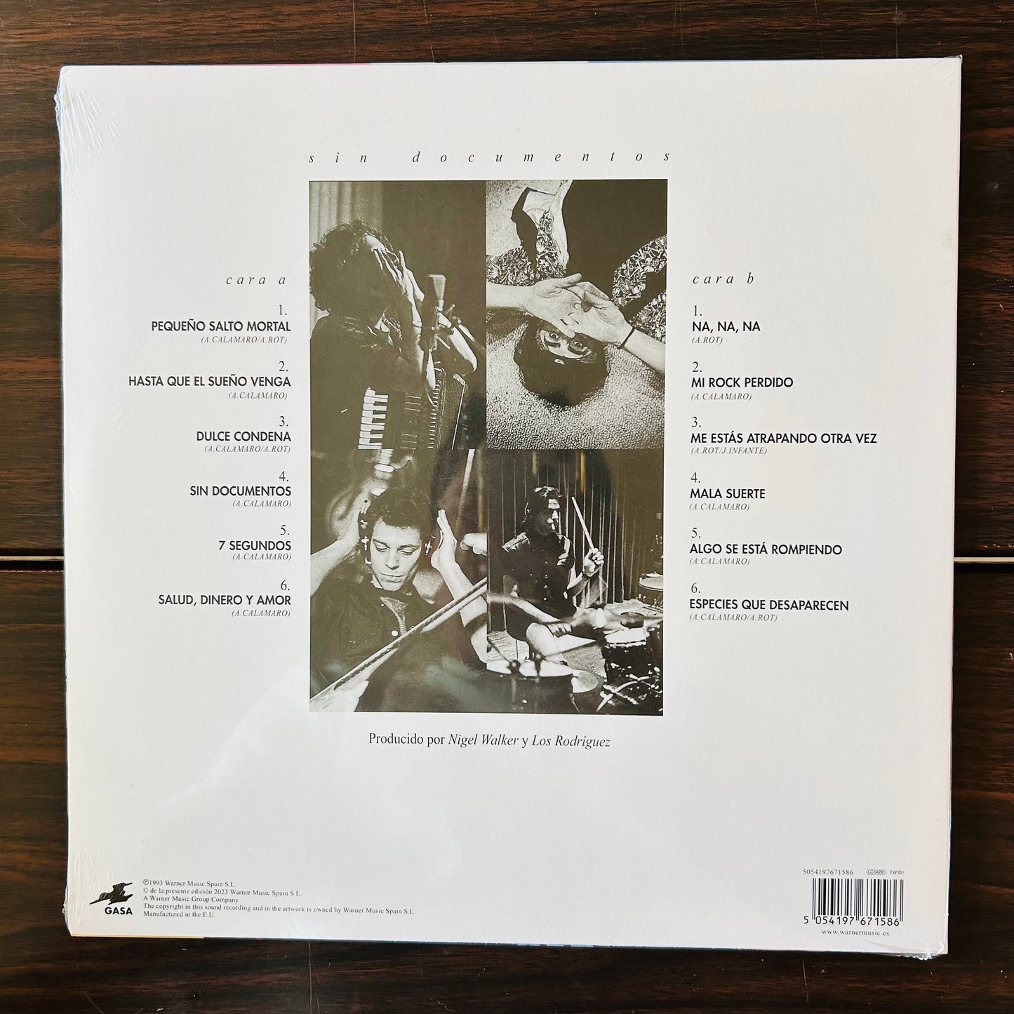 SIN DOCUMENTOS (VINILO)