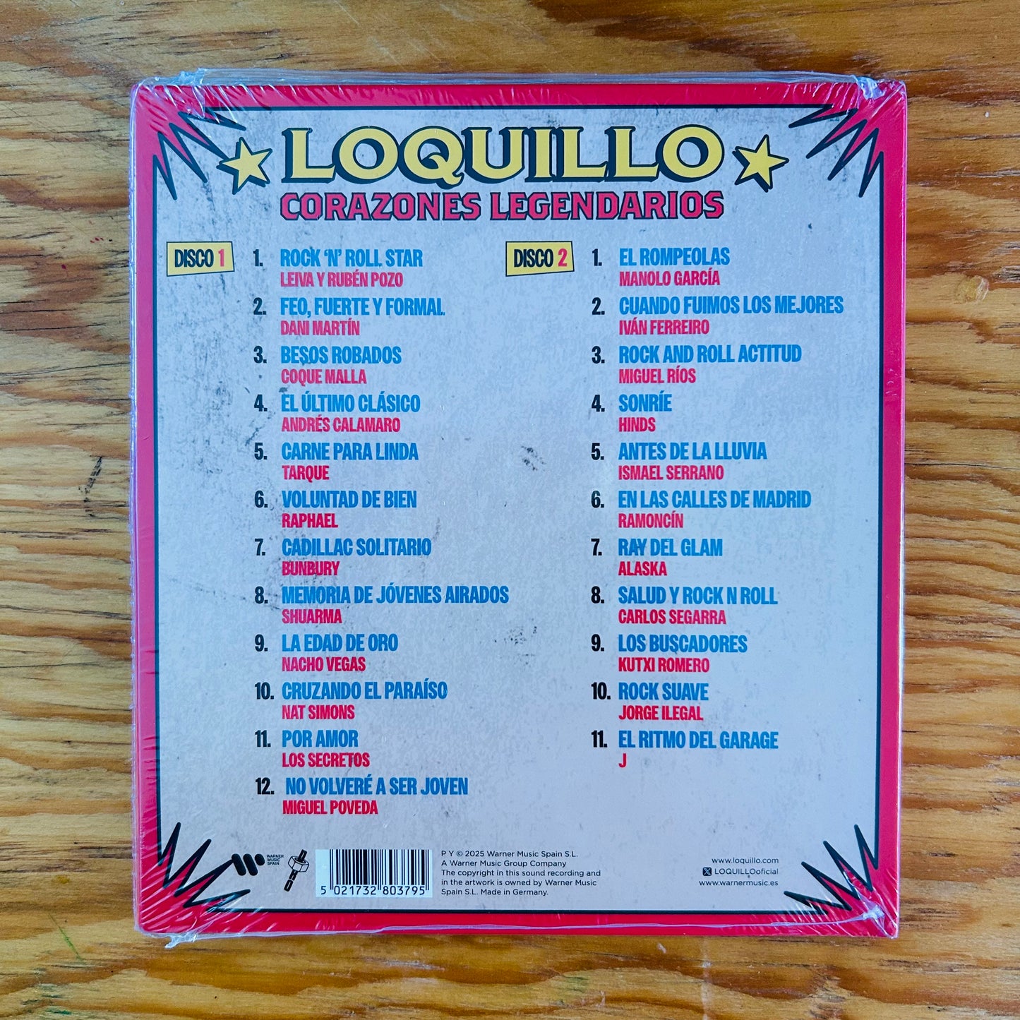 CORAZONES LEGENDARIOS (CD DOBLE)