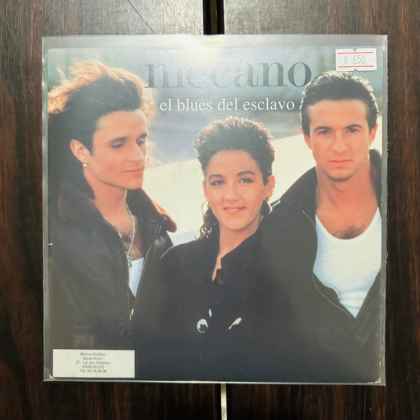 EL BLUES DEL ESCLAVO (VINILO SINGLE 7”) (2DA MANO)