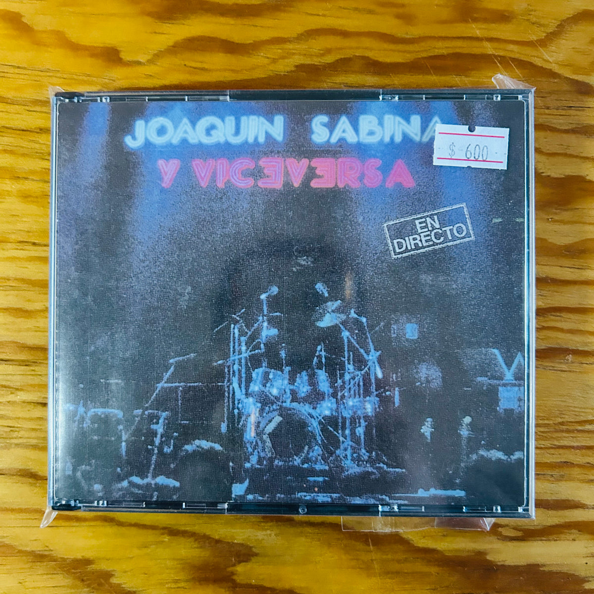 JOAQUÍN SABINA Y VICEVERSA EN DIRECTO (CD DOBLE) (2DA MANO)