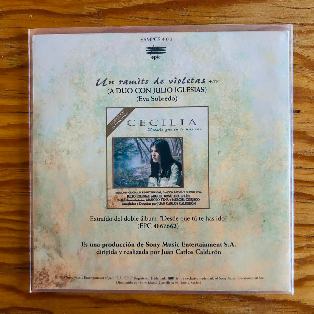 UN RAMITO DE VIOLETAS (CD SINGLE)
