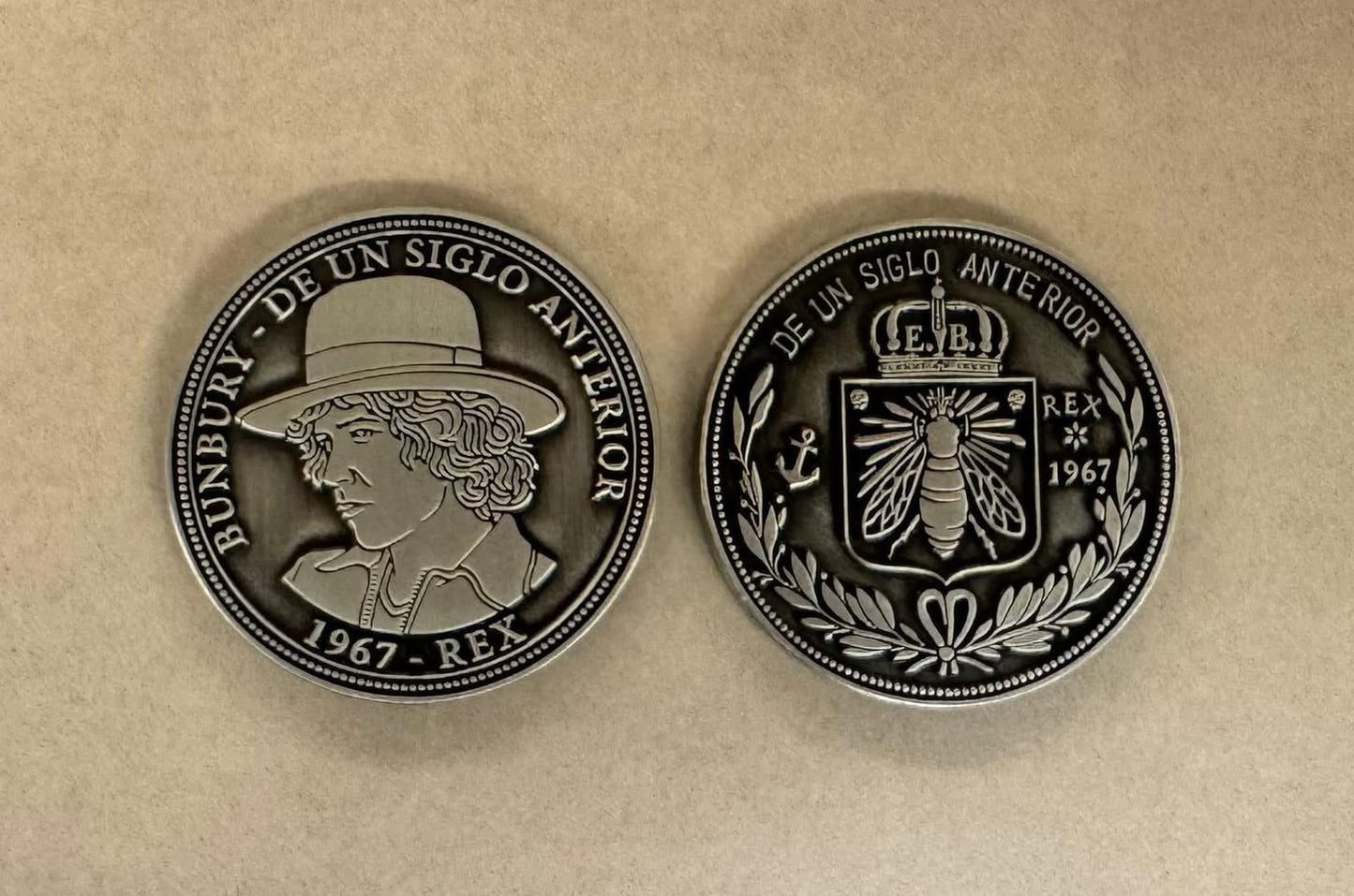MONEDA CONMEMORATIVA BUNBURY