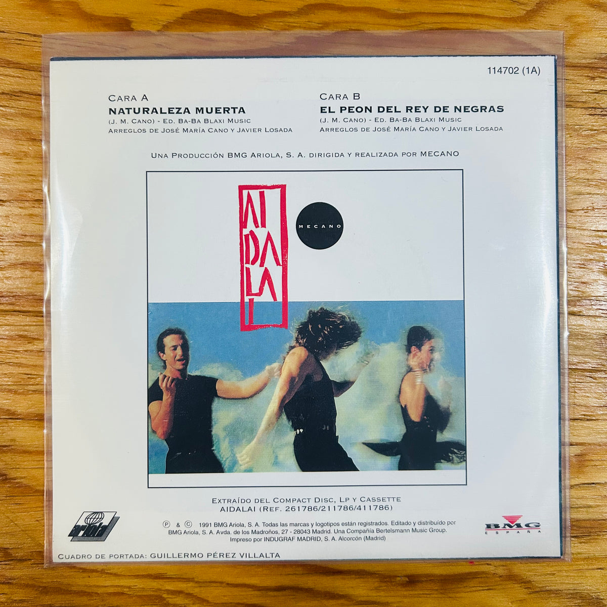 NATURALEZA MUERTA (VINILO SINGLE 7”)