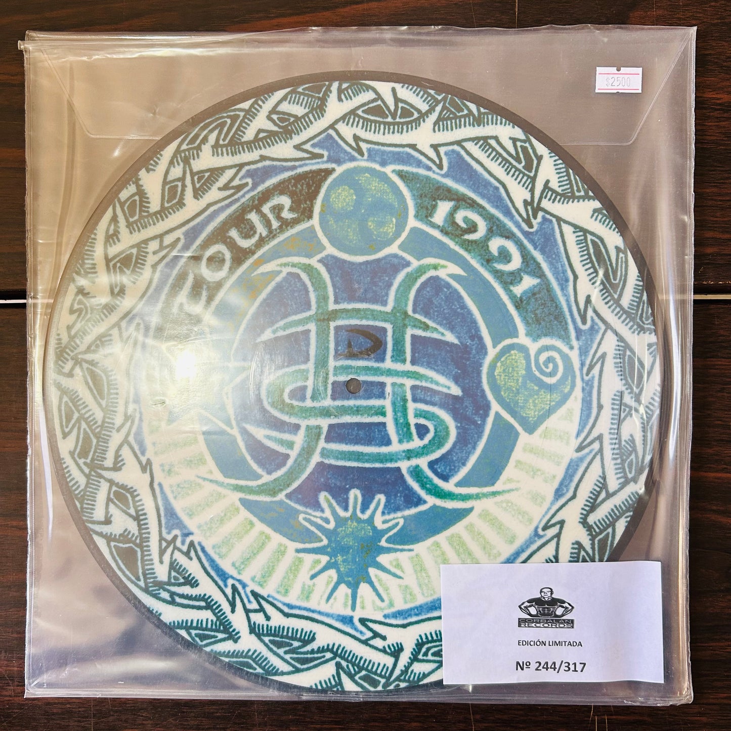 TOUR 1991 (VINILO PICTURE AZUL)