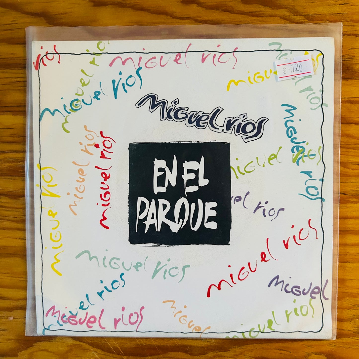 EN EL PARQUE (VINILO SINGLE 7”) (2DA MANO)