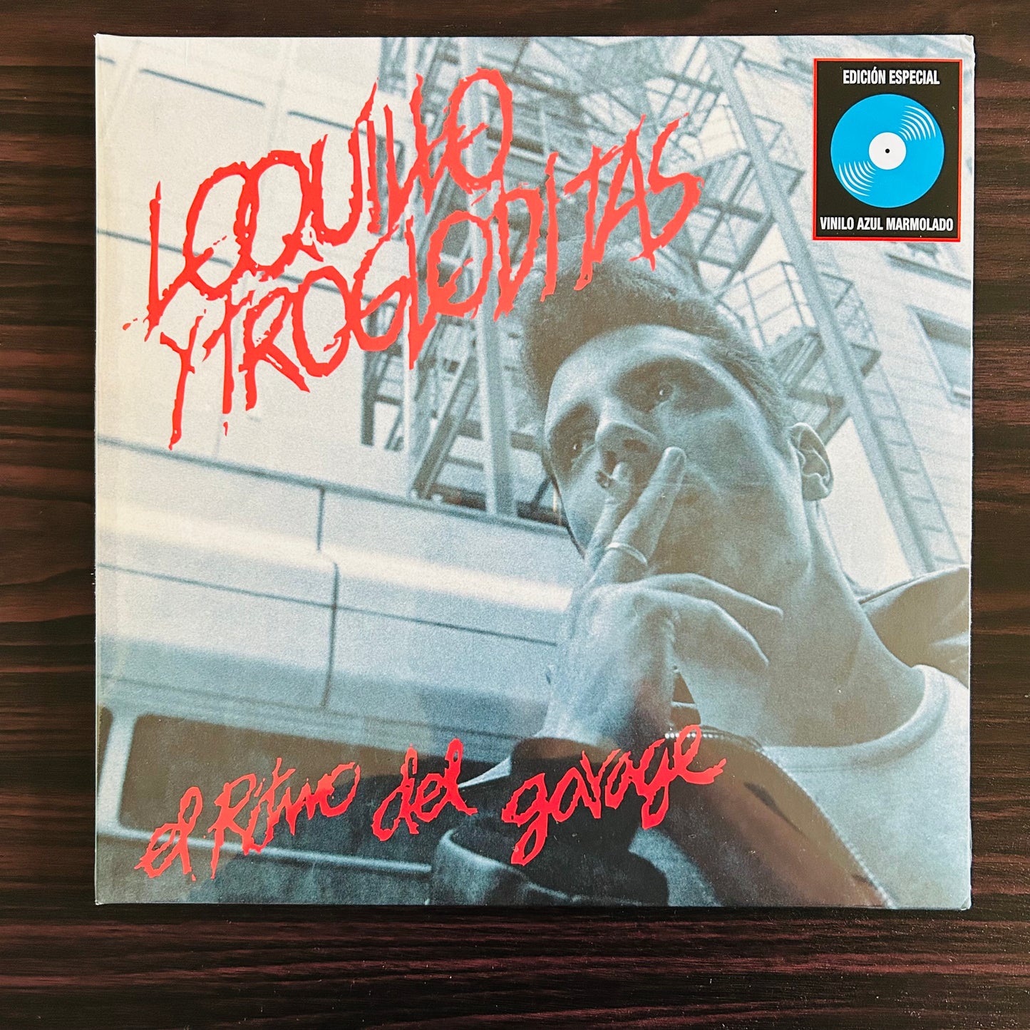 EL RITMO DEL GARAGE (VINILO AZUL MARMOLEADO)