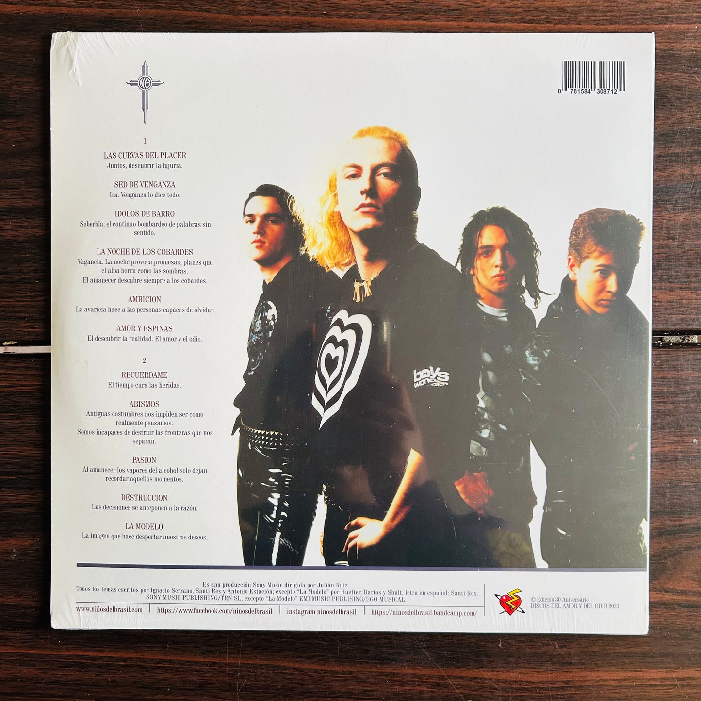 MENSAJES AL VIENTO (VINILO PICTURE DISC 30 ANIVERSARIO)