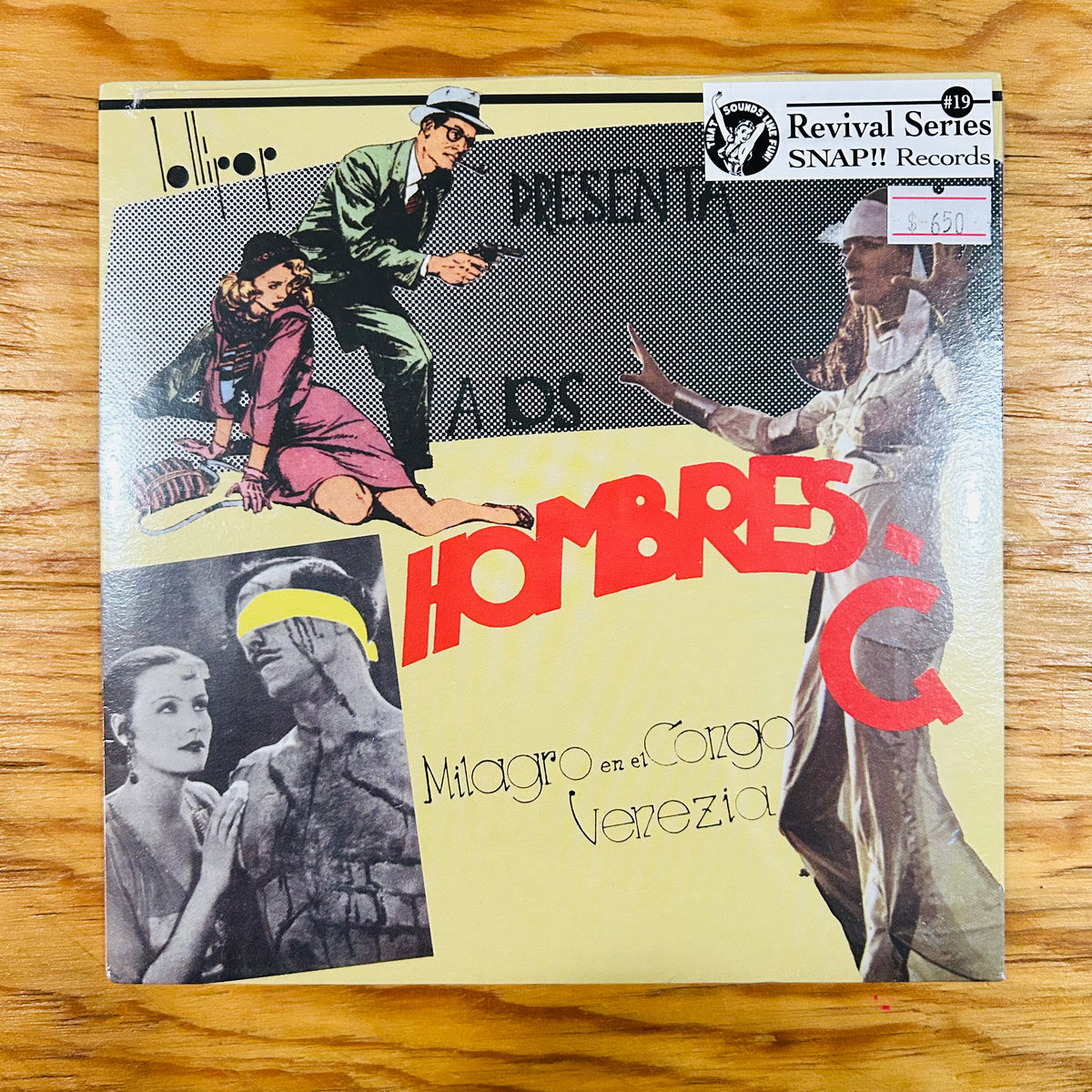 MILAGRO EN EL CONGO / VENEZIA REEDICIÓN (VINILO SINGLE 7”)