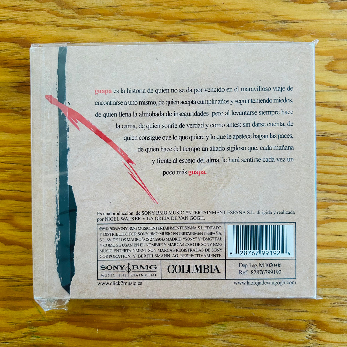 GUAPA (CD + DVD) (2DA MANO)