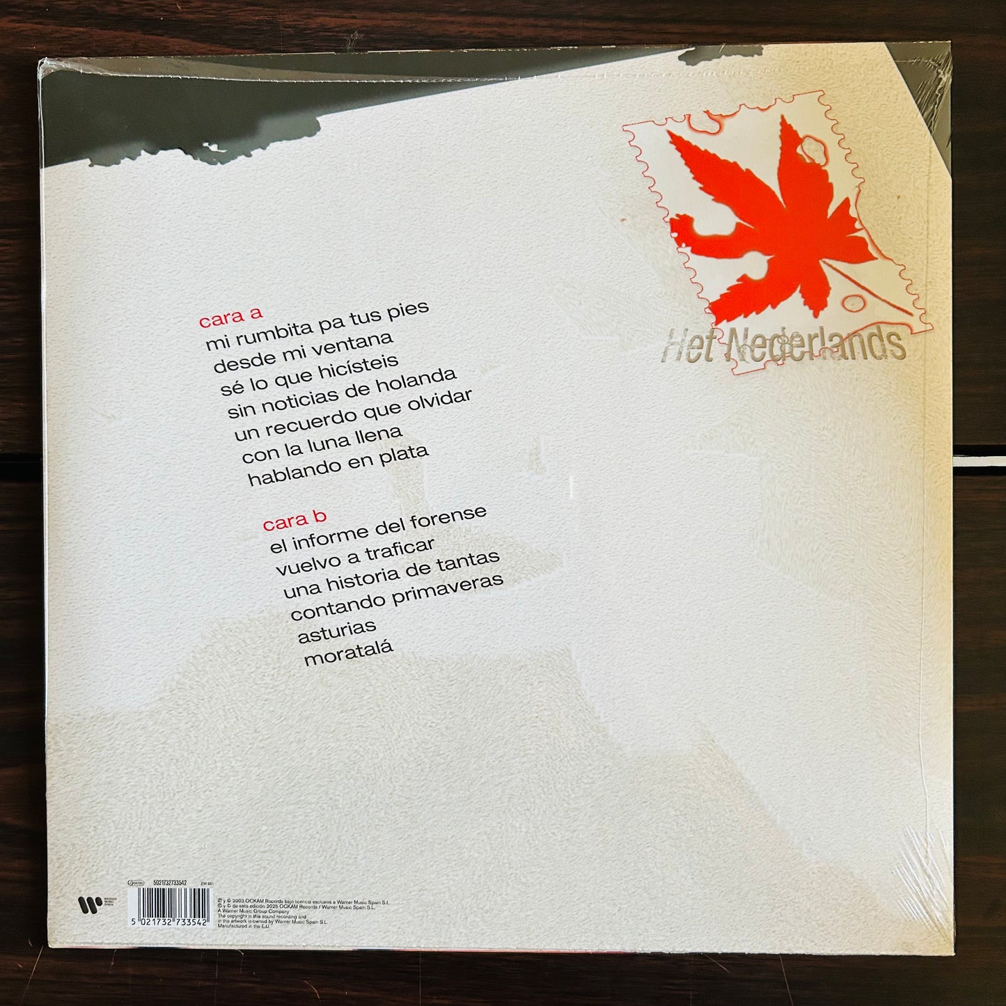 SIN NOTICIAS DE HOLANDA (VINILO BLANCO)