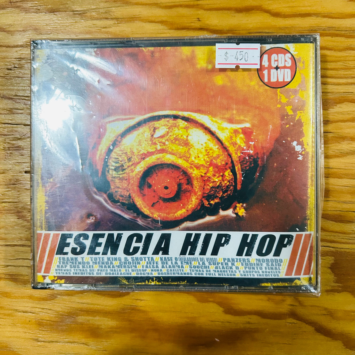 ESENCIA HIP HOP (4 CDs + DVD)