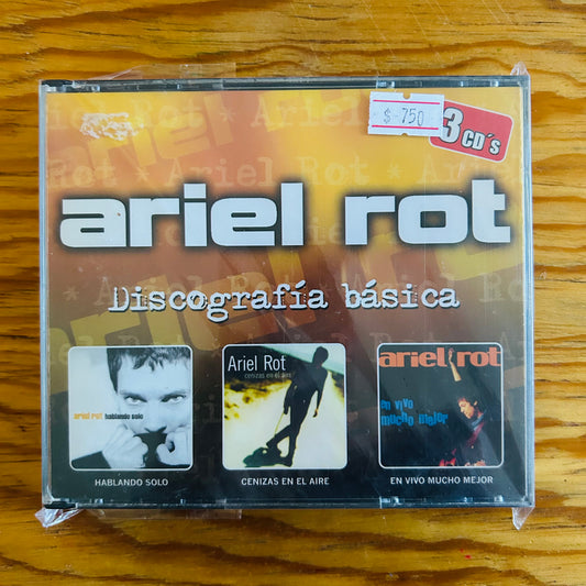 ARIEL ROT DISCOGRAFÍA BÁSICA (CD TRIPLE) (2DA MANO)