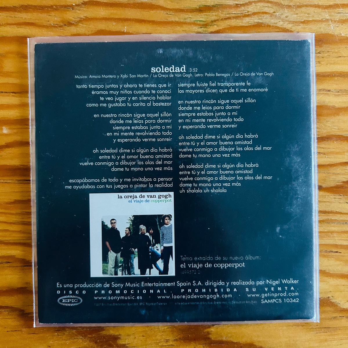 SOLEDAD (CD SINGLE)