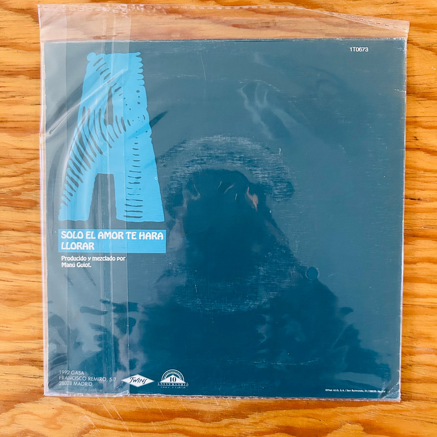 SOLO EL AMOR TE HARÁ LLORAR (VINILO SINGLE 7”) (2DA MANO)