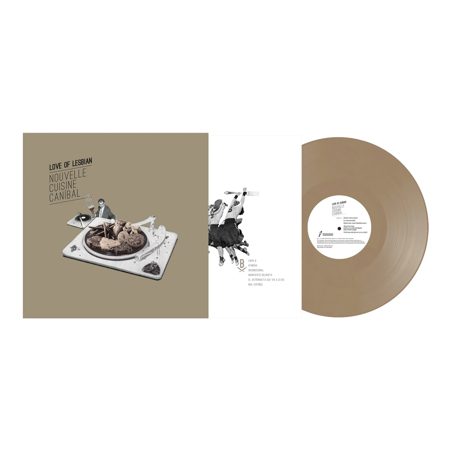 NOUVELLE CUISINE CANÍBAL (VINILO DORADO)