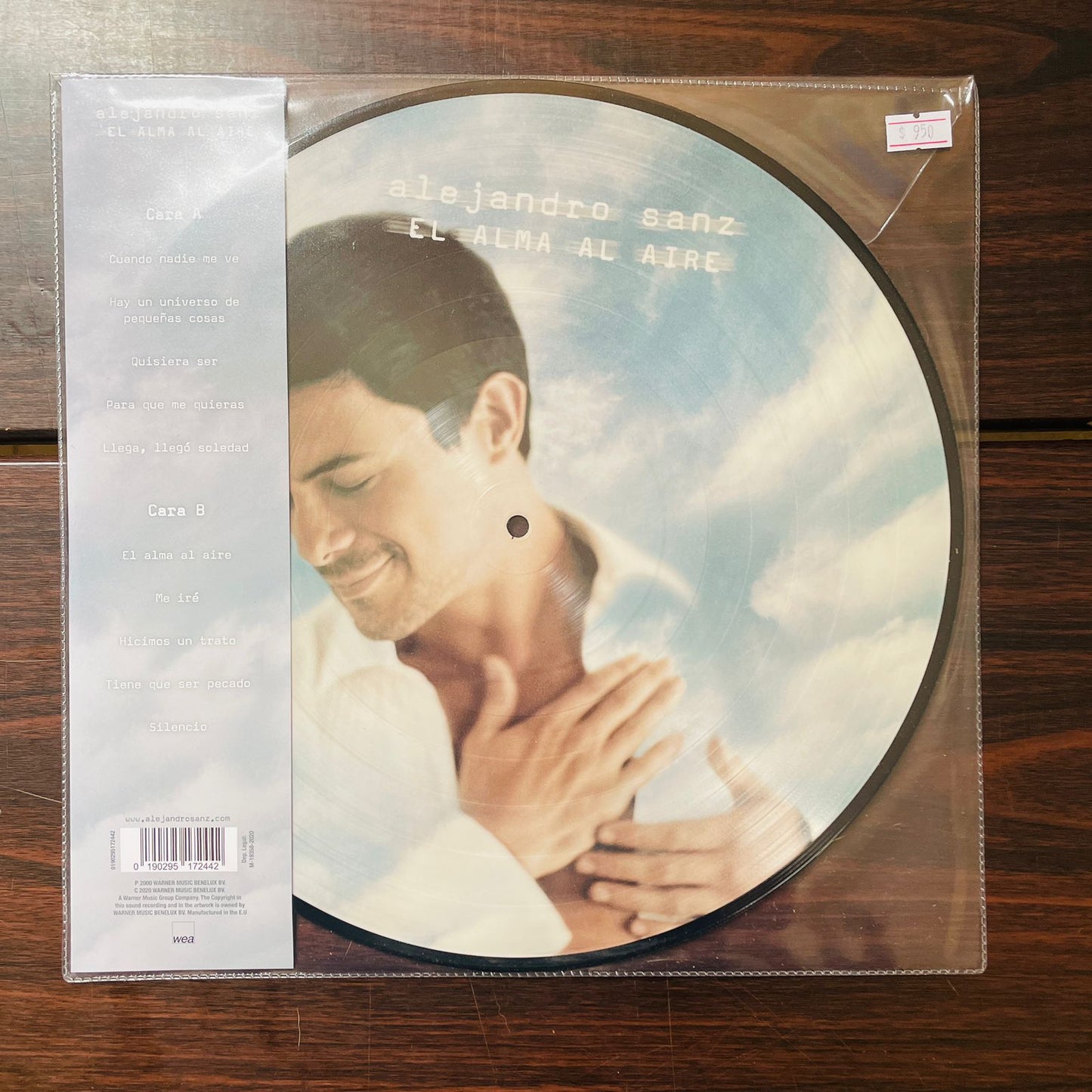 EL ALMA AL AIRE (VINILO PICTURE DISC)