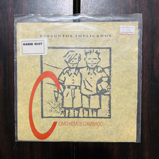 COMO HEMOS CAMBIADO (VINILO SINGLE 7”) (2DA MANO)