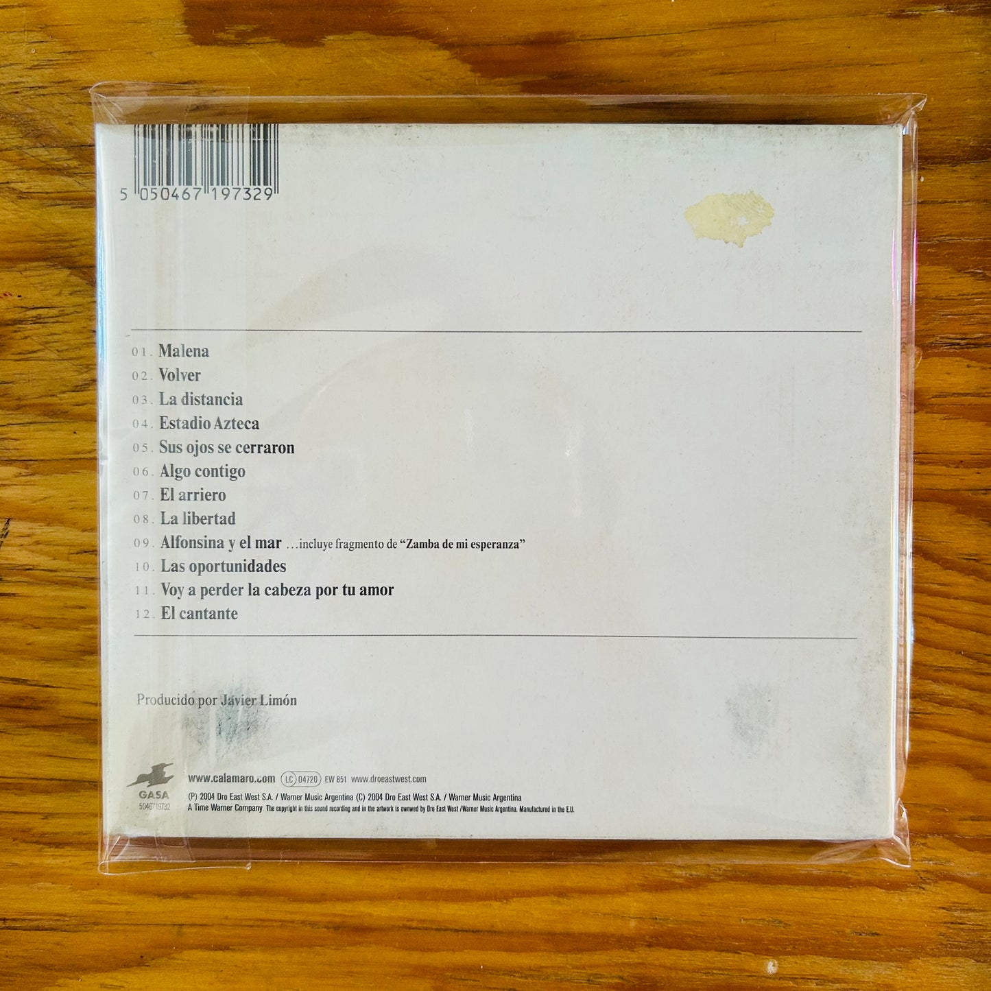 EL CANTANTE (CD DIGIPACK) (2DA MANO)