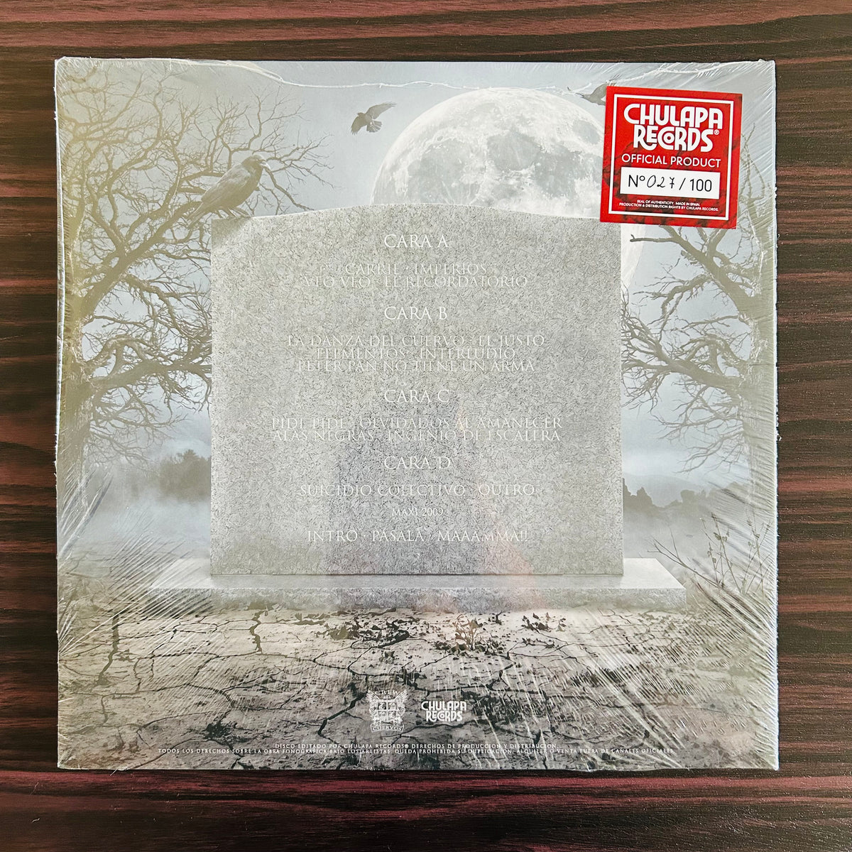CARRIE (VINILO DOBLE COLOR ROJO)