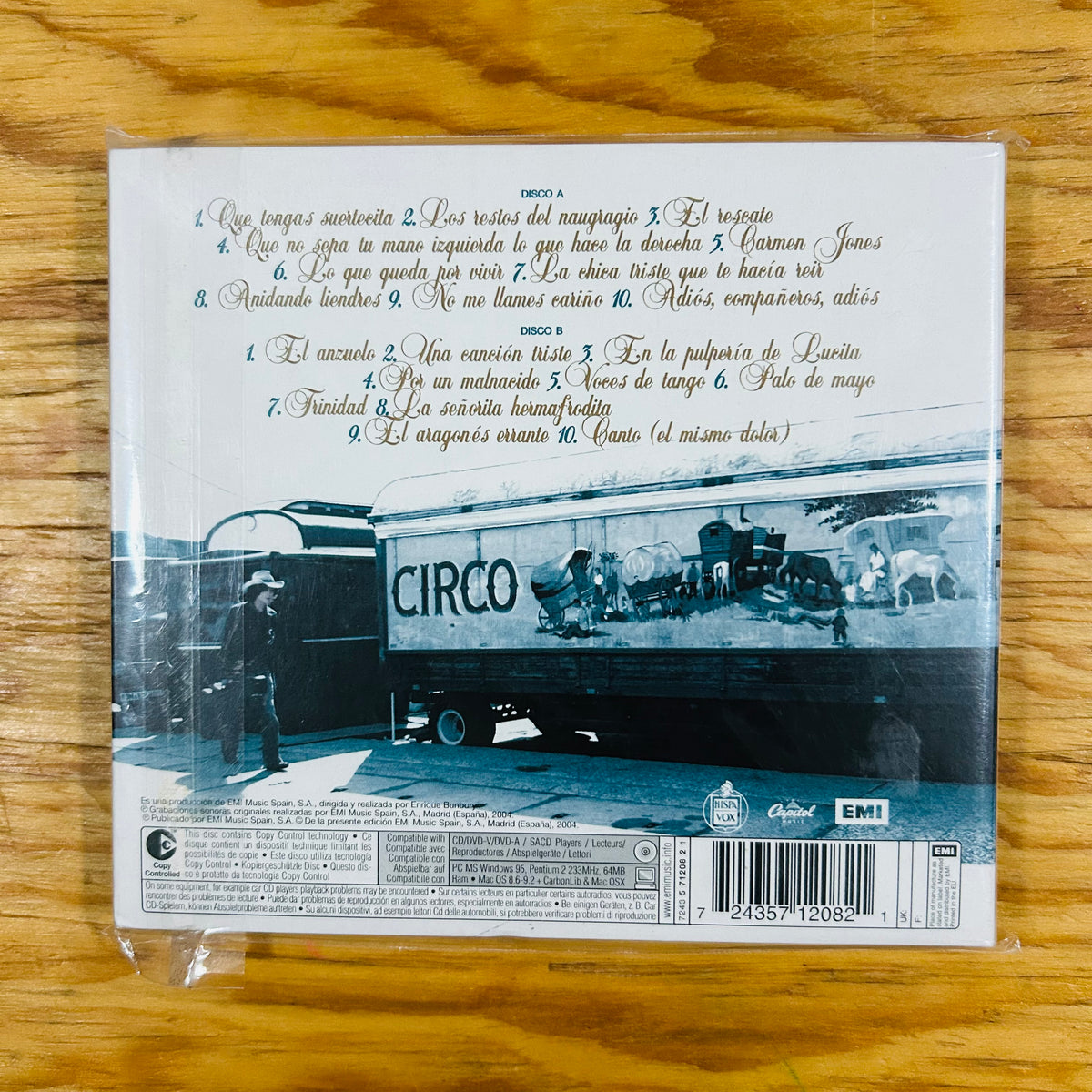 EL VIAJE A NINGUNA PARTE (CD DOBLE DIGIPACK) (2DA MANO)